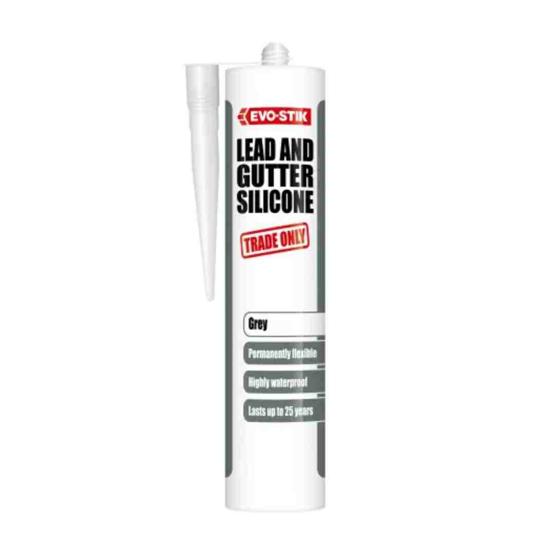 Evo-Stik Lead & Gutter Silicone Sealant Grey