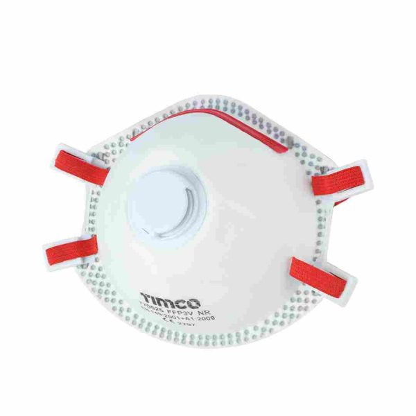 Timco FFP3 Moulded Mask - Valved (One Size)