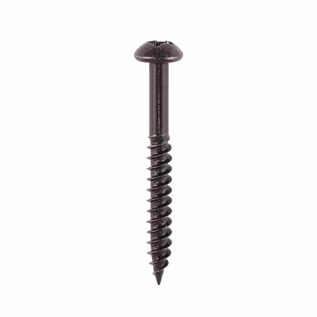 Blackjax Woodscrew Black 10 x 1 1/2