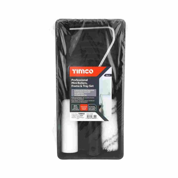 Timco Pro Mini Roller Frame & Tray 4''