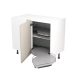 1000 Base Unit Blind Corner W/ Pull-Out Right Nuvola 720mm x 1000mm x 570mm