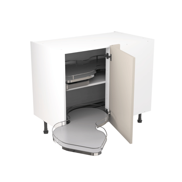 1000 Base Unit Blind Corner W/ Pull-Out Left Nuvola 720mm x 1000m x 570mm