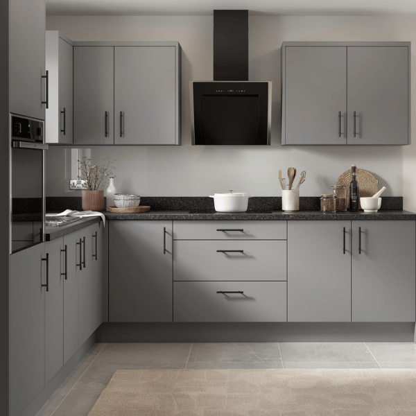 SLAB ULTRAMATT DUST GREY KITCHEN KIT KITCHEN