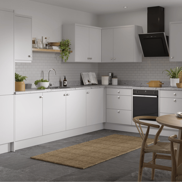 SLAB ULTRAMATT LIGHT GREY KITCHEN KIT KITCHEN