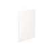 Shaker Ultramatt White Panel Base End 900mm x 600mm x 18mm