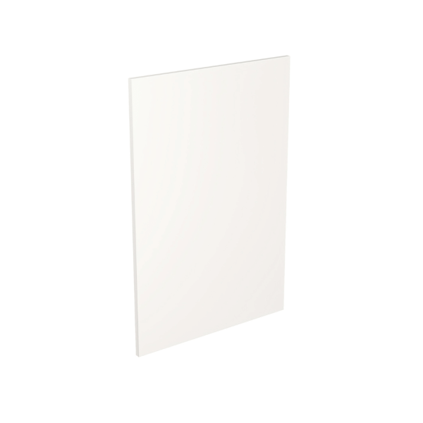 Slab Supergloss White Panel Base End 900mm x 600mm x 18mm