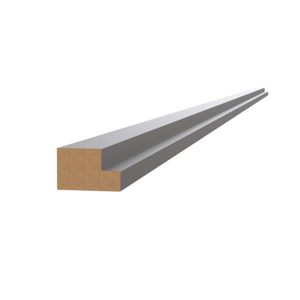 Slab Supergloss Graphite Multi Rail 2745mm x 55m x 36mm