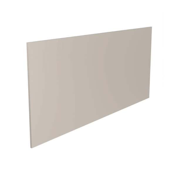 JPull Supergloss Light Grey Panel Breakfast Bar Back 2100mm x 900mm