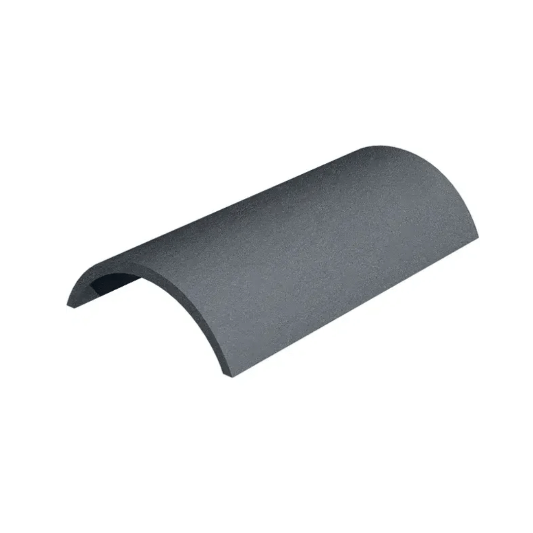 Marley Concrete Ridge Tile Smooth Grey 457mm