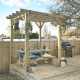 Ultima Premium Pergola 2520mm x 2400mm x 2400mm