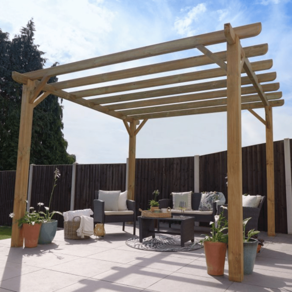 Ultima Premium Pergola 2520mm x 3600mm x 3600mm