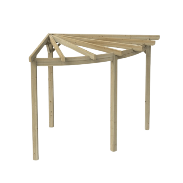 Premium Radial Pergola 2400mm x 2750mm x 2750mm