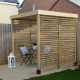 Modular Pergola W/ 3 Side Panel 2050mm x 1970mm x 1970mm