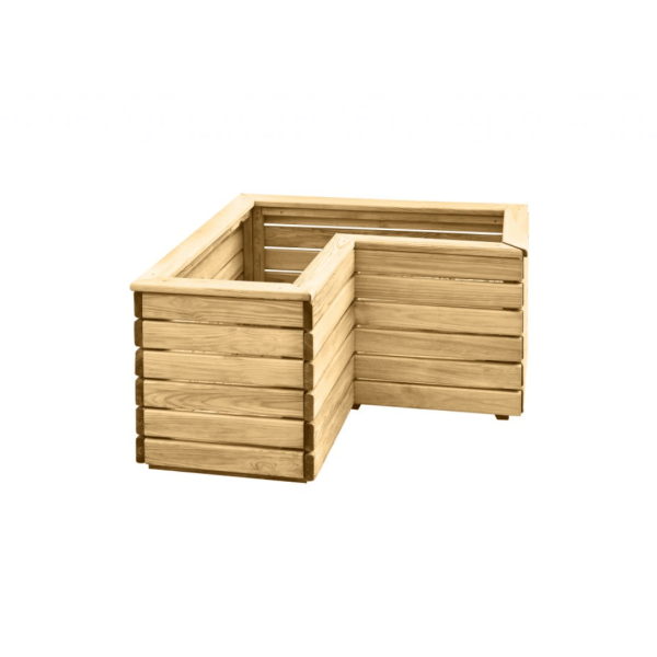 Linear Corner Planter 440mm x 800mm x 800mm