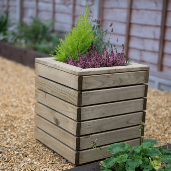 Square Linear Planter 440mm x 400mm x 400mm