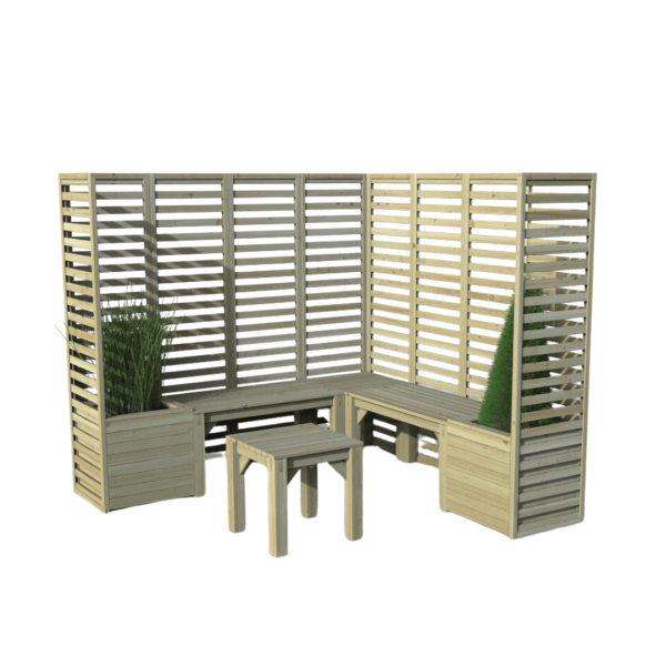 Modular Garden Seating V3 1800mm x 2060mm x 2060mm