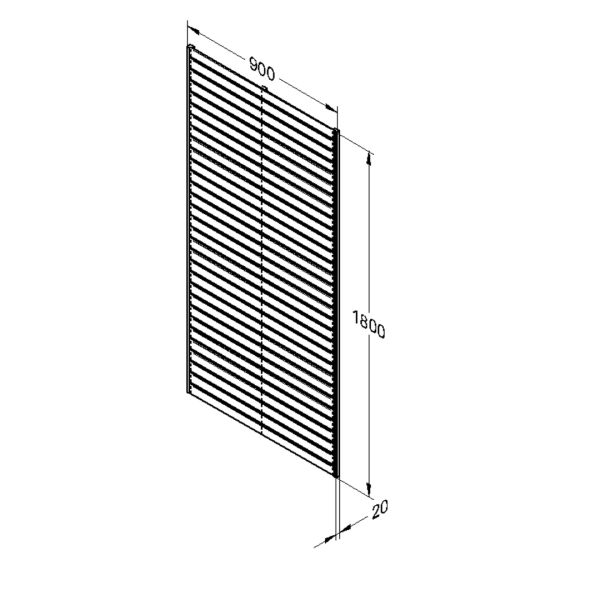 Slatted Trellis 1800mm x 900mm