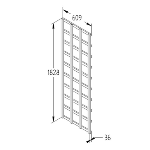 Heavy Duty Trellis 1830mm x 610mm