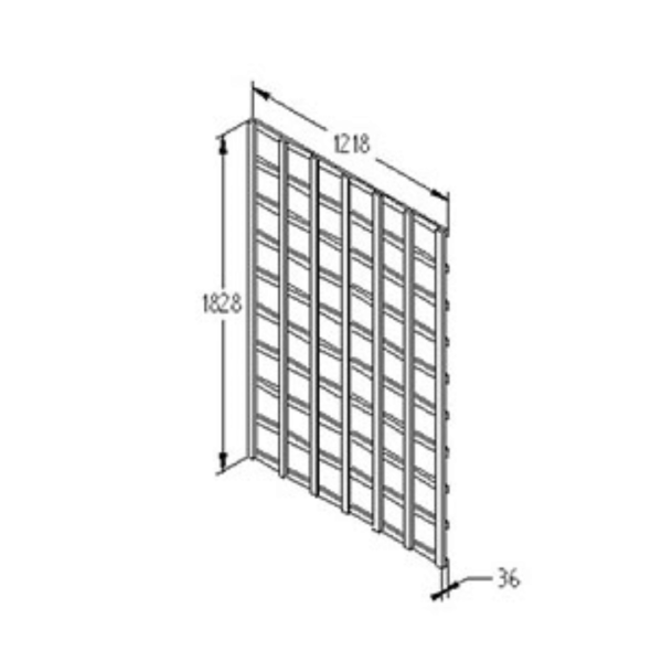 Heavy Duty Trellis 1830mm x 1220mm