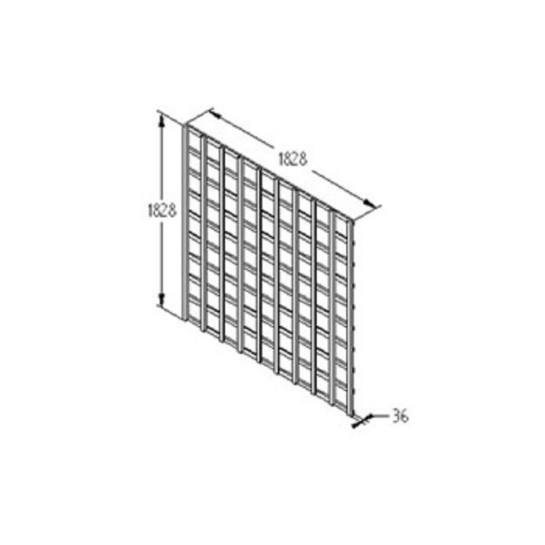 Heavy Duty Trellis 1830mm x 1830mm