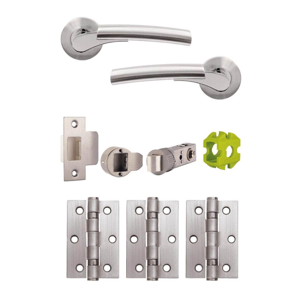 Jigtech Polished Chrome Ultro Door Pack (Mech 57mm)