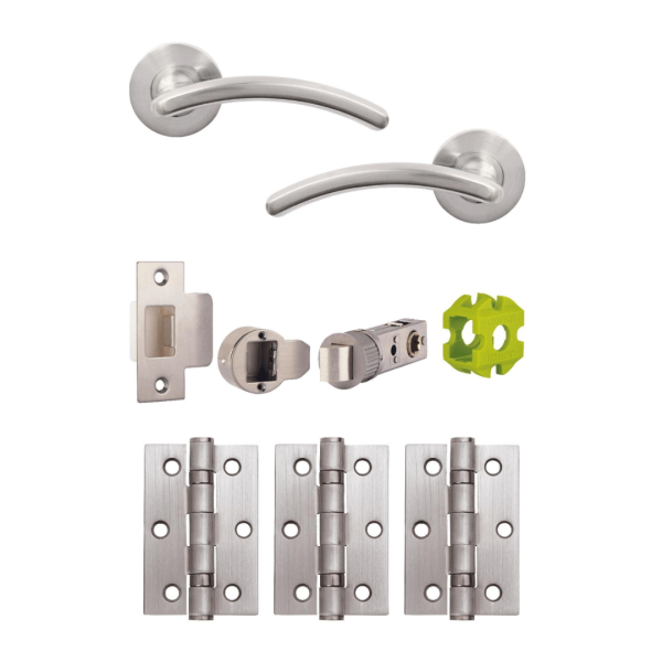 Jigtech Satin Chrome Viper Door Pack (Mech 57mm)