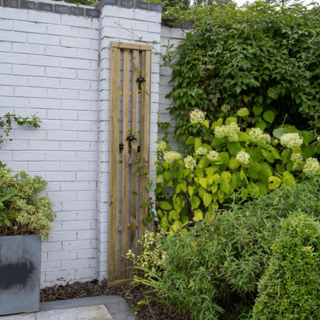 Slatted Garden Trellis Screen 1.8m x 300mm