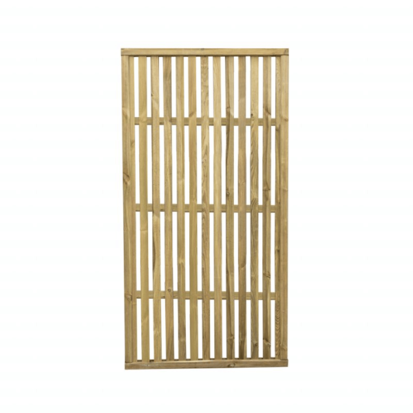 Slatted Garden Trellis Screen 1.8m x 900mm