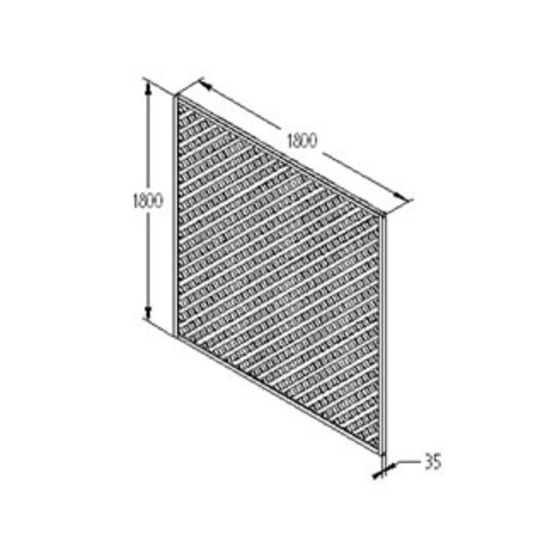 Rosemore Lattice 1800mm x 1800mm