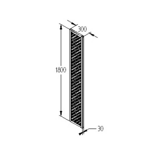 Wisley Lattice 1800mm x 300mm