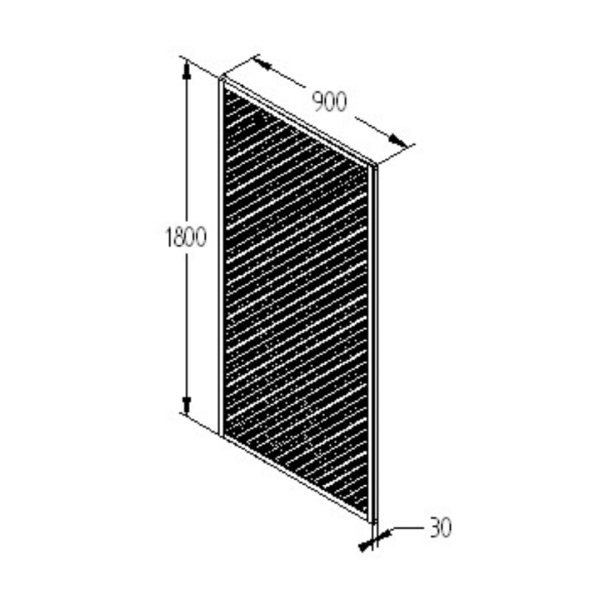 Wisley Lattice 1800mm x 900mm