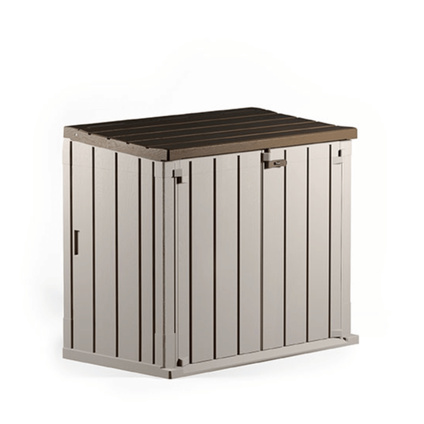 Large Plastic Garden Storage Unit - 842 Litre 1110mm x 1300mm x 750mm