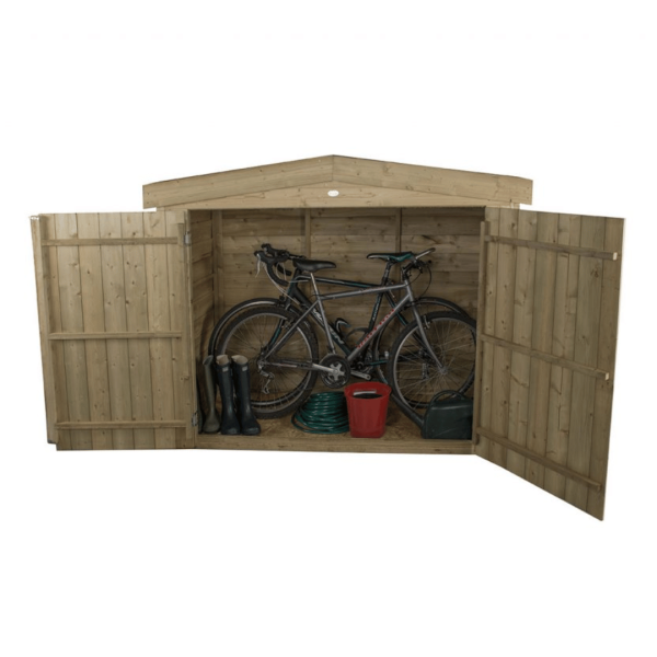 Apex Pressure Treated Large Outdoor Store 1520mm x 1980mm x 810mm