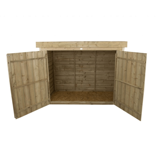 Pent Large Pressure Treated Outdoor Store 1450mm x 1960mm x 870mm