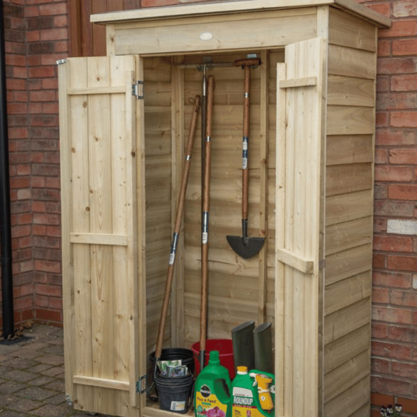 Pent Pressure Treated Tall Garden Store 1780mm x 1080mm x 560mm