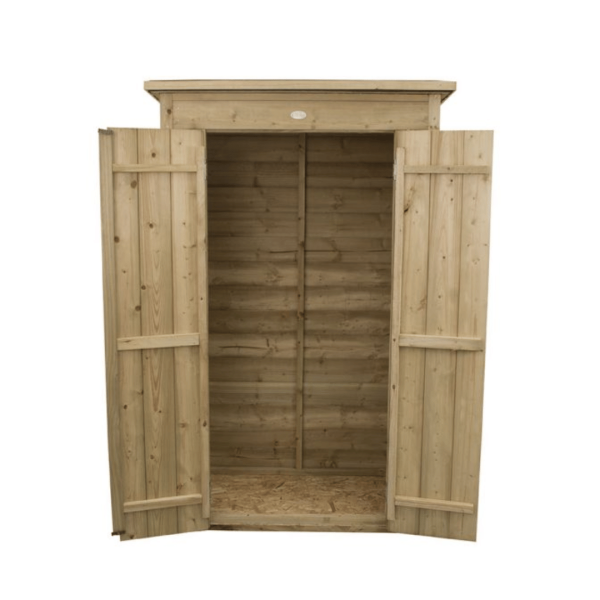 Pent Pressure Treated Tall Garden Store 1780mm x 1080mm x 560mm