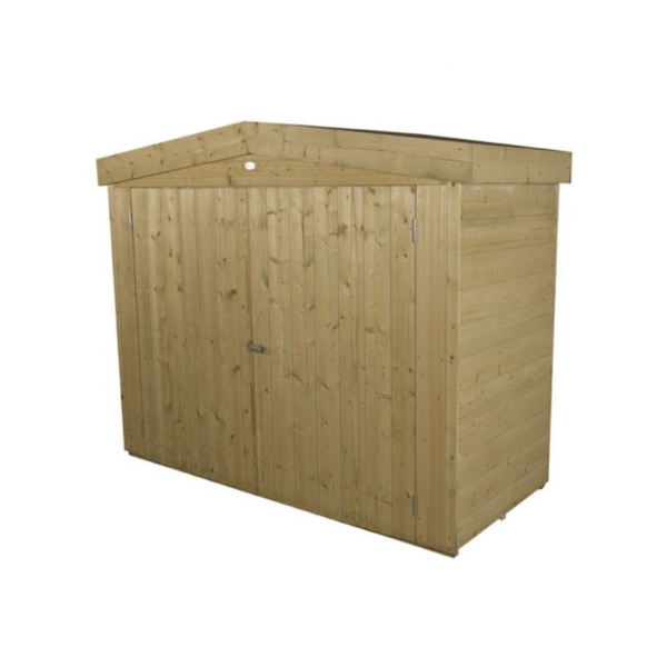 Shiplap Apex Pressure Treated Large Outdoor Store 1520mm x 1980mm x 810mm