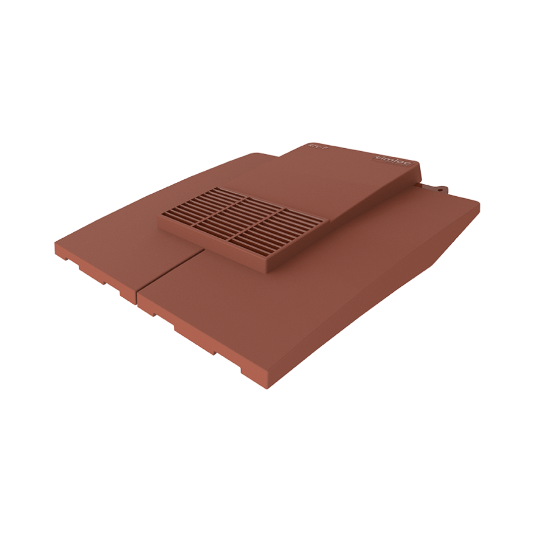 Plain Red Roof Tile Vent