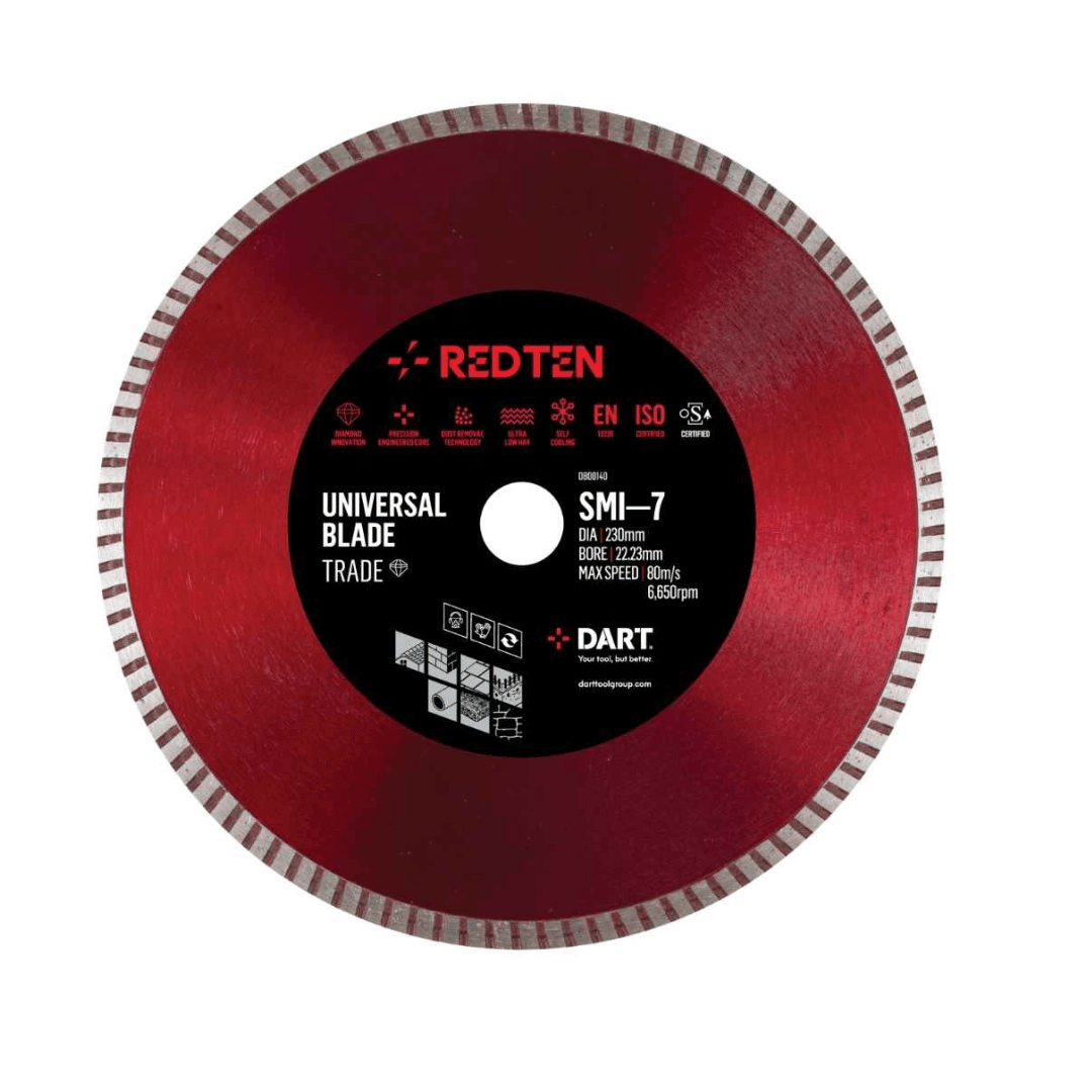 Dart Red Ten SMI-7 Diamond Blade 115Dmm x 22.23B