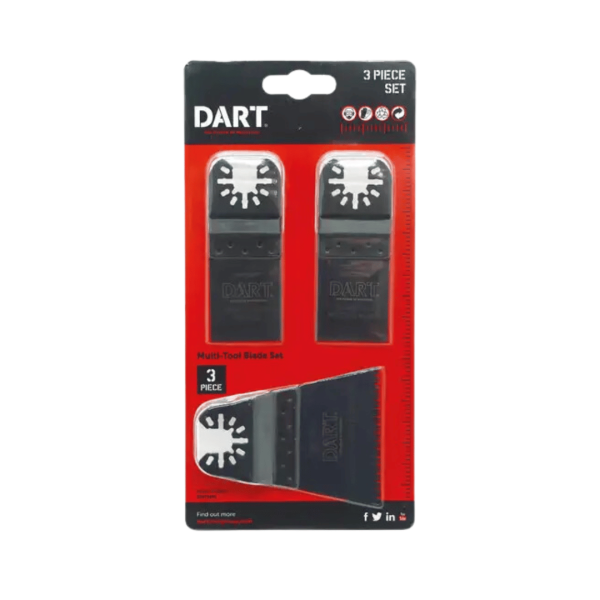 Dart 3Pc Multi-Tool Blade Set