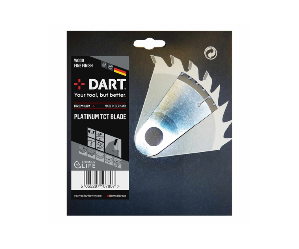 Dart Platinum ATB +5 Saw Blade 160mm x 20B