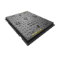 Manhole Cover D/Iron 600mm x 450mm B125