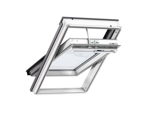 Velux Solar White Painted C/P CK02 78cm x 98cm